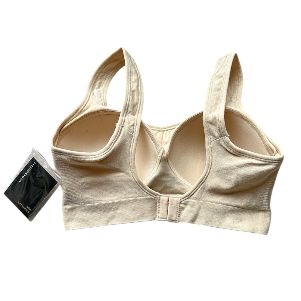 Underoutfit 457 THE COMFORT SHAPING BRA in Sand, Small, NWT - Picture 6 of 8